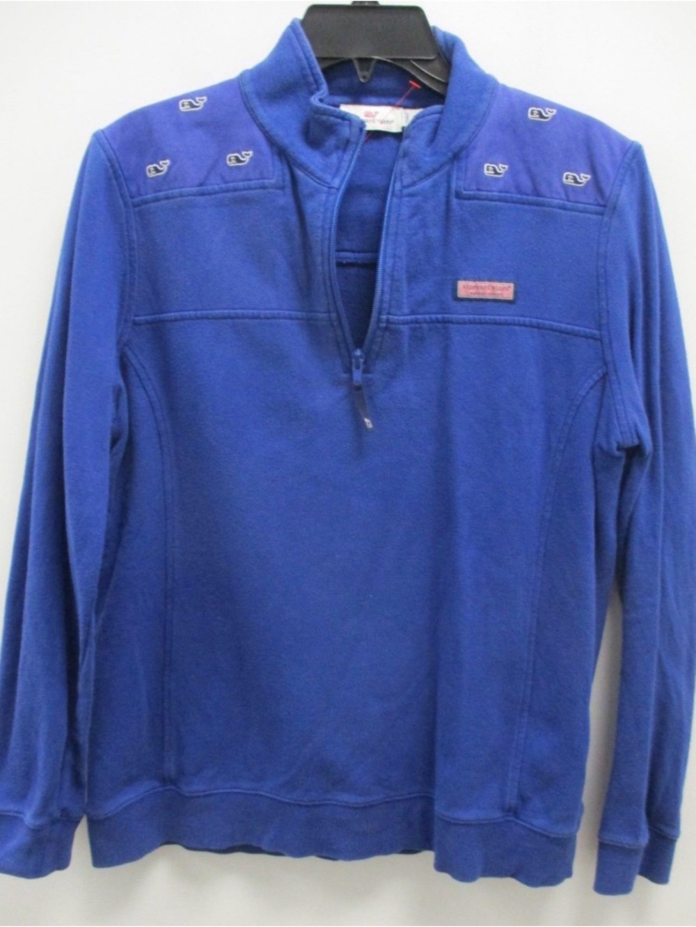 Vineyard Vines Bright Blue Half-Zip Fleece Pullover